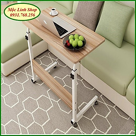 Mua Bàn làm việc chữ L có bánh xe 60x40 - Bàn học - Bàn để latop