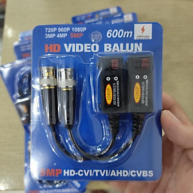 Mua Balun camera 5MP AHD/CVI/TVI chống nhiễu - giành cho camera CCTV analog - loại tốt