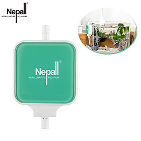 Máy nén khí Nepall Aquarium Oxy Airpump Máy nén khí 1.5W Tiêu thụ điện năng thấp Máy bơm không khí mini có độ ồn cực thấp Máy bơm bể cá