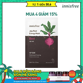 Mặt nạ dưỡng ẩm da Innisfree Jeju Root Energy Mask 25ml