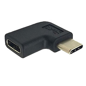 USB 3.1  Male to Female 90 Degree Angled Extension Power Adapter