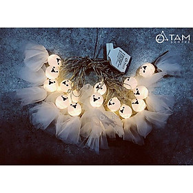 Dây đèn Led trang trí Halloween con ma váy xòe HLW-DDL-01