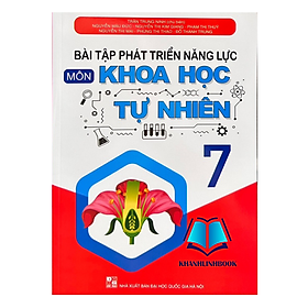 Sách - Bài tập phát triển năng lực môn Khoa học tự nhiên 7 (PV)