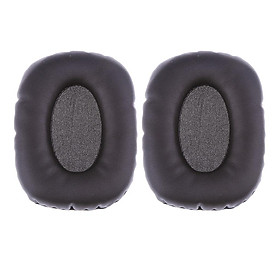 2PCS Ear Pads Memory Foam Cushion Sponge Cover for CREATIVE Headphones