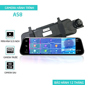 Mua Camera giám sát hành trình kiêm gương chiếu hậu A58 9.35 inches