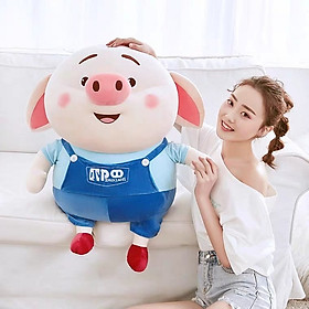 Gấu bông Heo Tik Tok cao cấp - Tặng khẩu trang thời trang vải Su - Gâu Bông Sóc Nhí