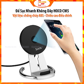 Mua Đế Sạc Nhanh Không Dây HOCO CW5 hàng chính hãng