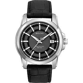 Đồng Hồ Nam Dây Da BULOVA 96B158 (42mm) - Đen