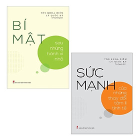 Sách Minh Long - Combo: Bí Mật Sau Những Hành Vi Nhỏ + Sức Mạnh Của Những Thay Đổi Tâm Lí Tinh Tế