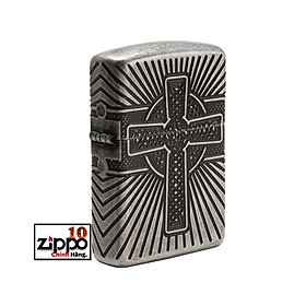 Bật lửa ZIPPO 29667 Armor Celtic Cross Design - Chính hãng 100%