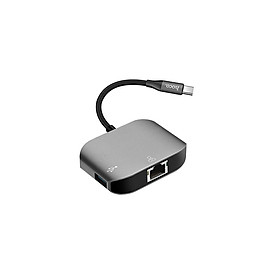 Mua Cổng Chuyển Đổi Type-C Sang RJ45+USB3.0 HB9