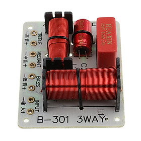 B-301 Treble Bass 3 Way Frequency Divider Audio Crossover Filters Board