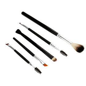 5x 2 Way Makeup Brushes Set For Facial Lip Eyes Powder Cosmetic Applicators