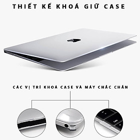 Case ốp dành cho Macbook Air M2 loại hở táo