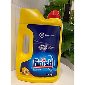 Bột rửa bát Finish 2.5kg dùng cho Máy rửa bát chén