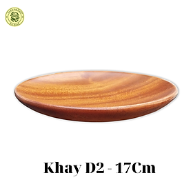 Mua Bộ 04 Khay/Dĩa Gỗ Hình Tròn - Khay Dĩa Để Trái Cây - Đồ Gỗ Nhà Bếp Thương Hiệu Trường Sơn