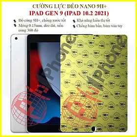 Dán cường lực dẻo nano dành cho iPad Gen 9 (iPad 10.2 2021)