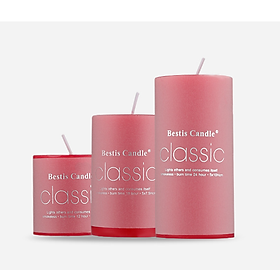 Mua Nến Thơm nhiều màu  Nến trụ tròn classic nhiều size  trang trí phòng siêu đẹp