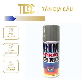 Mua Sơn Xịt AT M A220 (Màu Xám) - Tandiacau