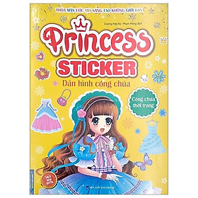 Sách Princess Sticker - Dán Hình Công Chúa - Công Chúa Thời Trang