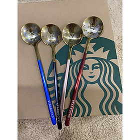 Sét 4 Thìa Muỗng STARBUCK Sang Trọng