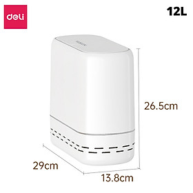 Mua Thùng rác tự động căng túi rác 12L/15L DELIxVUSIGN thiết kế dáng dẹt tiết kiệm không gian  tối ưu nhà cửa