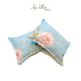 Mua Vỏ gối nằm 45x65 vỏ gối  bao gối cotton poly hoa lá đẹp