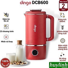 Mua Máy xay nấu sữa hạt mini Dingo DCB600 - 600ml - Đa chức năng  DCB600 và cối pha trà   - Hàng chính hãng