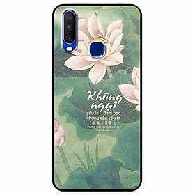 Ốp lưng in cho Vivo Y12, Vivo Y15, Vivo Y17 Mẫu Không Ngại Yêu