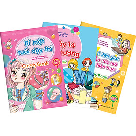 Combo CandyBook Bí Mật Tuổi Dậy Thì + Quản Lý Thời Gian Hiệu Qủa + Ngày 14 Yêu Thương (Bộ 3 Cuốn)