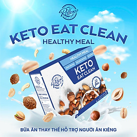 Keto Eat Clean - Bữa Ăn Lành Mạnh Dành Cho Người Ăn Kiêng Hộp 500g 20 Gói