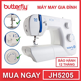 Hình ảnh Máy May Gia Đình Cơ Bản Butterfly JH5205 - Hãng Chính Hãng