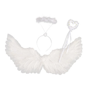 Angel Wing Cosplay Gift Headband for Carnival Birthday Stage Performance