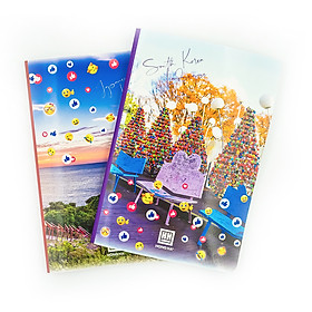 Vở Kẻ Ngang 200 trang Sao Mai Emotion 1688 (10 quyển)