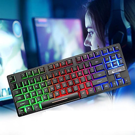 Mua Bàn Phím Giả Cơ Có Dây Chuyên Game K16 LED 87 Phím - Hàng Chính Hãng
