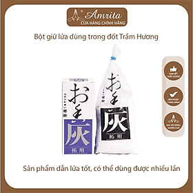 Bột dẫn lửa đốt trầm bột, bột phong thủy, đồ thờ cúng, xông trầm hương - Amrita