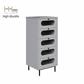 Mua  Happy Home Furniture  SISEEL  Tủ lưu trữ 5 ngăn kéo - chân sắt  50cm x 45cm x 110cm ( DxRxC)  THK_172