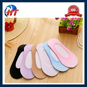 Tất nữ búp bê, vớ nữ mang giày lười, giày cao gót, giày búp bê giấu vớ -HT