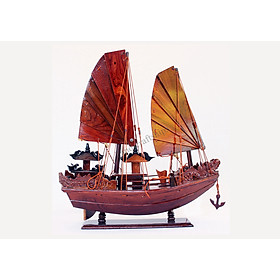 Mua Mô hình thuyền Hạ Long gỗ cẩm 40cm