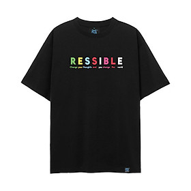Áo thun Ressible Multicolor [Streetwear/Black