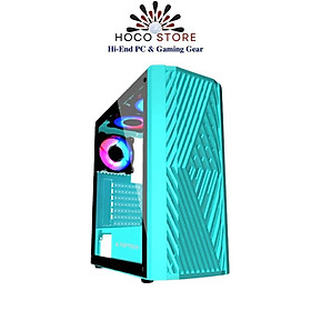 Mua Vỏ Case Máy Tính Gaming VSP KA300 - Mặt Trước Lưới  Mặt Hông Kính Cường Lực - Hàng Chính Hãng