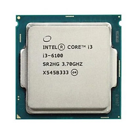 Mua Bộ Vi Xử Lý CPU Intel Core I3-6100 (3.70GHz  3M  2 Cores 4 Threads  Socket LGA1151  Thế hệ 6) Tray chưa Fan - Hàng Chính Hãng
