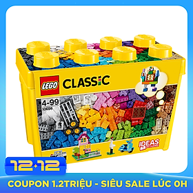 Bộ Lắp Ráp Thùng Gạch Lớn Classic Sáng Tạo LEGO CLASSIC 10698 (790 chi tiết)