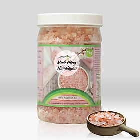 Muối Hồng Himalaya Dạng Hạt (1kg) – Theo Tiêu Chuẩn Muối Ăn Bộ Y Tế