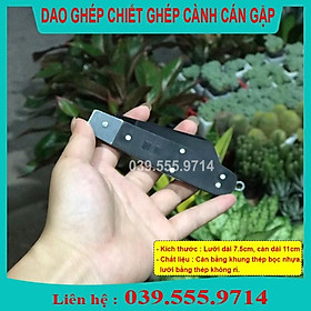 Mua DỤNG CỤ GHÉP CÀNH CÁN GẬP G2 - DAO GHÉP CHUYÊN DỤNG NHÀ VƯỜN
