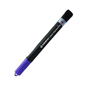 Bút lông dầu stabilo cappi markerpen mk169-vl - màu tím