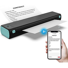 Máy In Di Động Nhỏ Gọn A4 M08F AIMO - In giấy nhiệt - Kết nối Bluetooth in trực tiếp từ điện thoại, máy tính bảng, PC - Hàng chính hãng Aimo