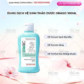 Dung dịch vệ sinh Orasic (100ml) kháng khuẩn thiên nhiên