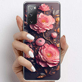 Ốp lưng cho Samsung Galaxy S20 FE nhựa TPU mẫu Hoa hồng