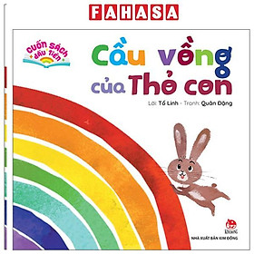 Sách - Cuốn Sách Đầu Tiên - Cầu Vồng Của Thỏ Con - Bìa Cứng